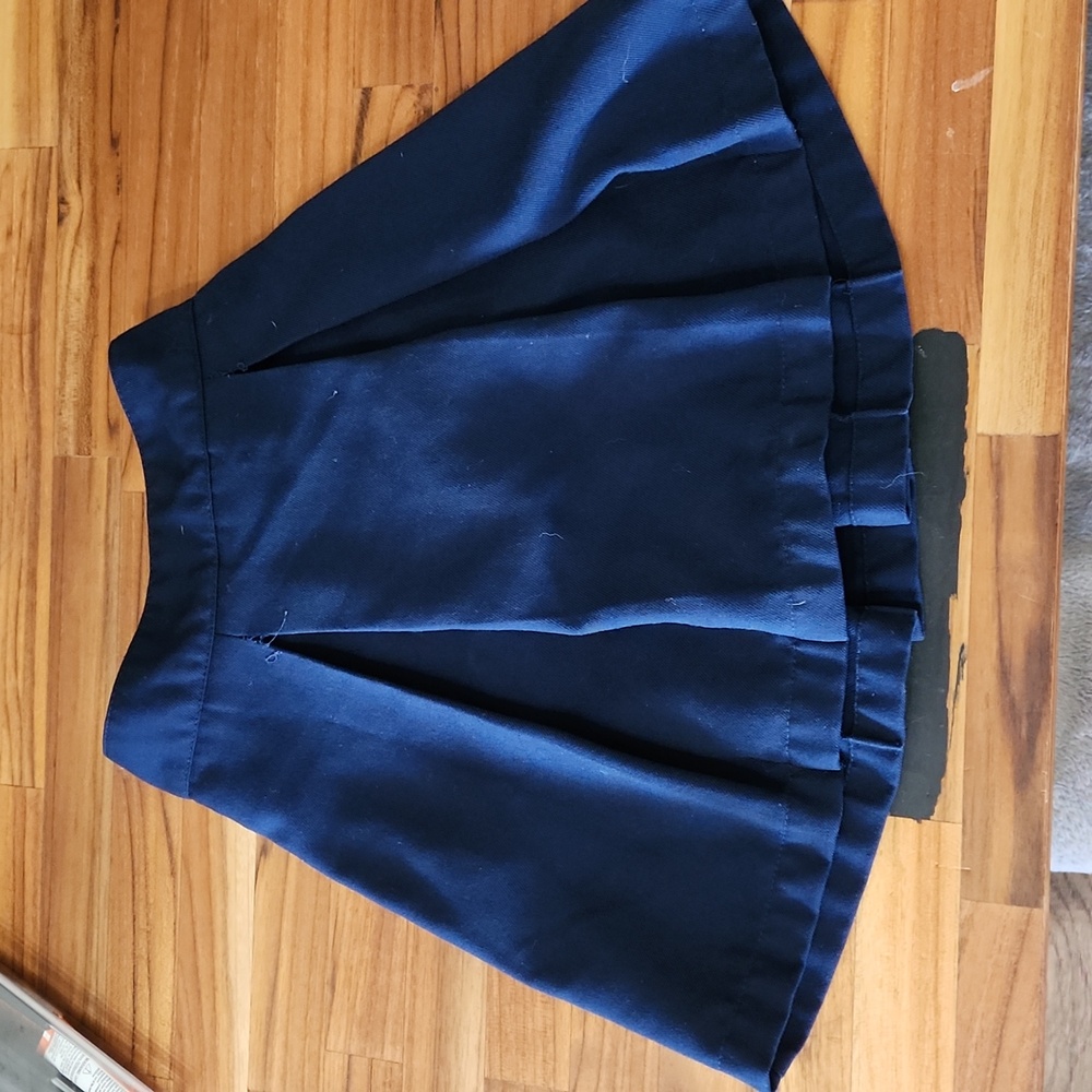 Pleated Skirt with built-in Shorts / Uniform bottoms